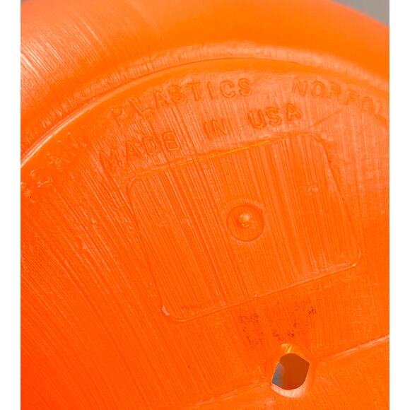 Jack-O-Lantern Halloween Trick or Treat Blow Mold Bucket w/Green Cauldron - Picture 6 of 12